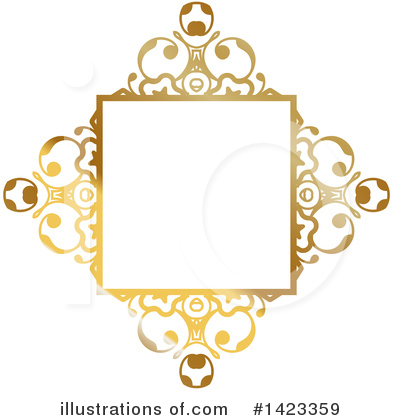 Royalty-Free (RF) Frame Clipart Illustration by KJ Pargeter - Stock Sample #1423359
