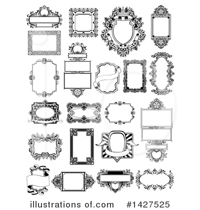 Royalty-Free (RF) Frame Clipart Illustration by AtStockIllustration - Stock Sample #1427525