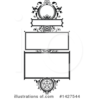 Art Nouveau Clipart #1427544 by AtStockIllustration