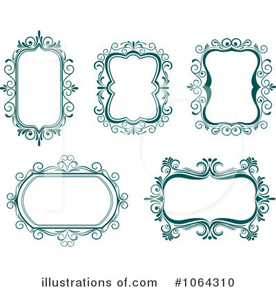 Royalty-Free (RF) Frames Clipart Illustration by Vector Tradition SM - Stock Sample #1064310