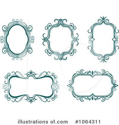 Royalty-Free (RF) Frames Clipart Illustration by Vector Tradition SM - Stock Sample #1064311