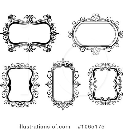 Royalty-Free (RF) Frames Clipart Illustration by Vector Tradition SM - Stock Sample #1065175