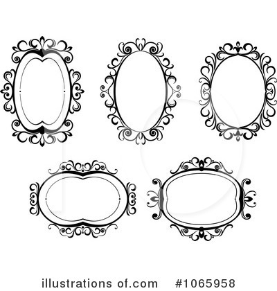 Royalty-Free (RF) Frames Clipart Illustration by Vector Tradition SM - Stock Sample #1065958