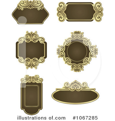 Royalty-Free (RF) Frames Clipart Illustration by Vector Tradition SM - Stock Sample #1067285