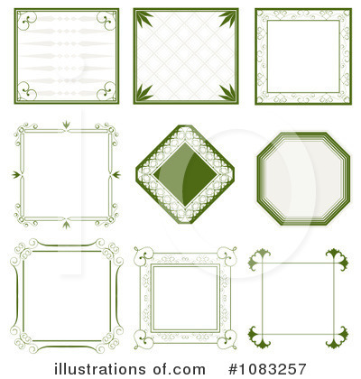Royalty-Free (RF) Frames Clipart Illustration by vectorace - Stock Sample #1083257