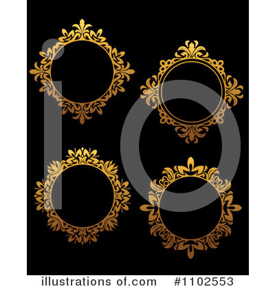 Royalty-Free (RF) Frames Clipart Illustration by Vector Tradition SM - Stock Sample #1102553