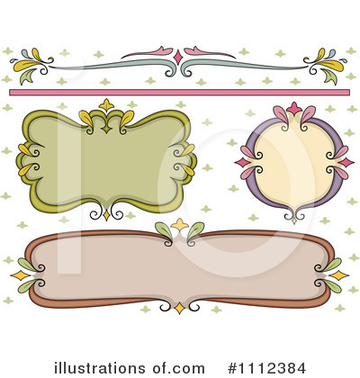 Royalty-Free (RF) Frames Clipart Illustration by BNP Design Studio - Stock Sample #1112384