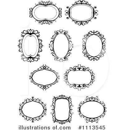 Royalty-Free (RF) Frames Clipart Illustration by Vector Tradition SM - Stock Sample #1113545