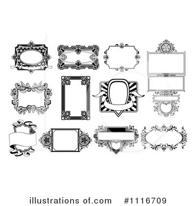 Filigree Clipart #1116709 by AtStockIllustration