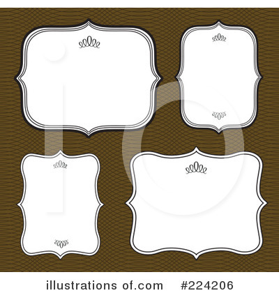 Royalty-Free (RF) Frames Clipart Illustration by BestVector - Stock Sample #224206