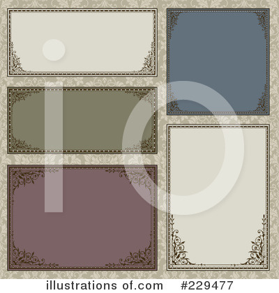 Royalty-Free (RF) Frames Clipart Illustration by BestVector - Stock Sample #229477