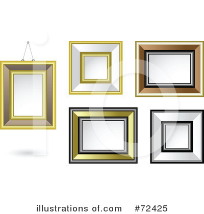 Royalty-Free (RF) Frames Clipart Illustration by cidepix - Stock Sample #72425