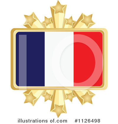 French Flag Clipart #1126498 by Andrei Marincas