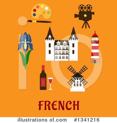 Royalty-Free (RF) France Clipart Illustration by Vector Tradition SM - Stock Sample #1341216