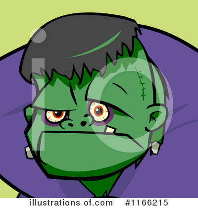 Royalty-Free (RF) Frankenstein Clipart Illustration by Cartoon Solutions - Stock Sample #1166215