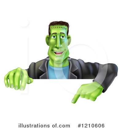 Royalty-Free (RF) Frankenstein Clipart Illustration by AtStockIllustration - Stock Sample #1210606