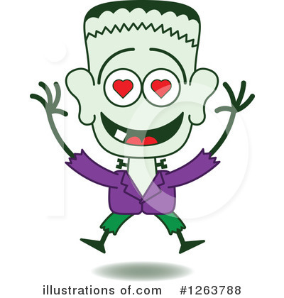 Royalty-Free (RF) Frankenstein Clipart Illustration by Zooco - Stock Sample #1263788