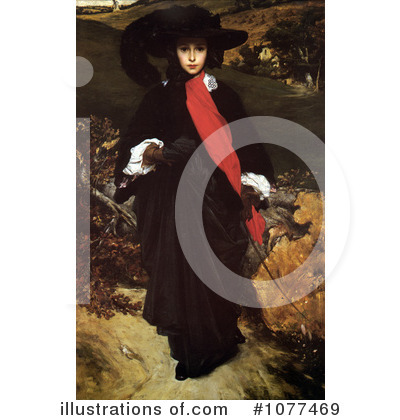 Royalty-Free (RF) Frederic Lord Leighton Clipart Illustration by JVPD - Stock Sample #1077469