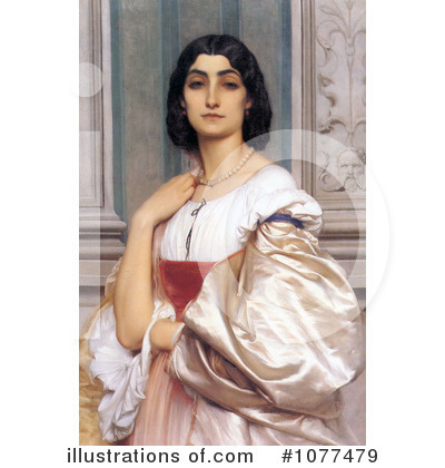 Royalty-Free (RF) Frederic Lord Leighton Clipart Illustration by JVPD - Stock Sample #1077479