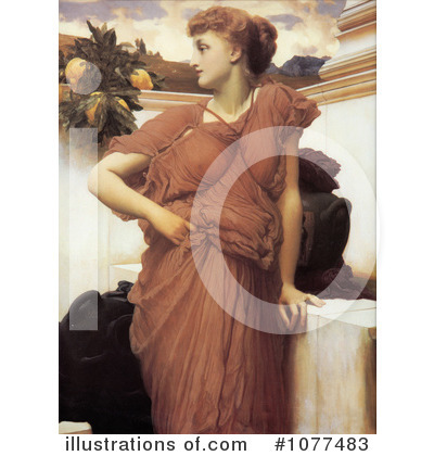 Royalty-Free (RF) Frederic Lord Leighton Clipart Illustration by JVPD - Stock Sample #1077483