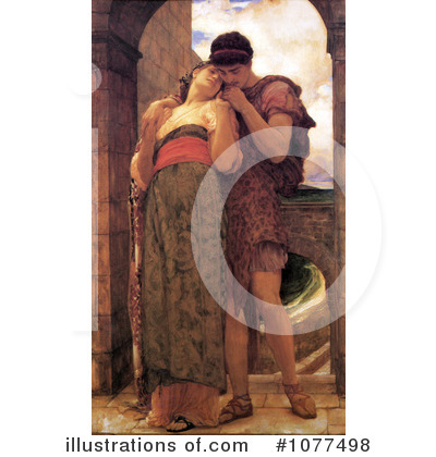 Royalty-Free (RF) Frederic Lord Leighton Clipart Illustration by JVPD - Stock Sample #1077498