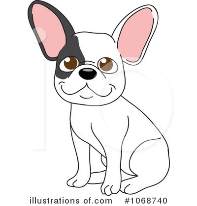 French Bulldog Clipart #1068740 by Rosie Piter