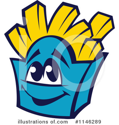 Royalty-Free (RF) French Fries Clipart Illustration by Vector Tradition SM - Stock Sample #1146289