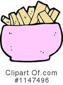 French Fries Clipart #1147496 by lineartestpilot