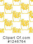 French Fries Clipart #1246764 by Vector Tradition SM