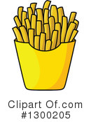 French Fries Clipart #1300205 by Vector Tradition SM