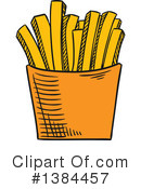 French Fries Clipart #1384457 by Vector Tradition SM