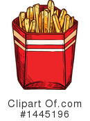 French Fries Clipart #1445196 by Vector Tradition SM