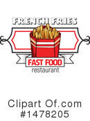 French Fries Clipart #1478205 by Vector Tradition SM