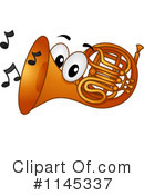 French Horn Clipart #1145337 by BNP Design Studio