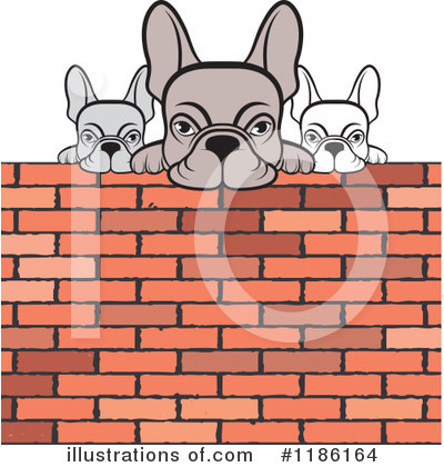 Royalty-Free (RF) Frenchie Clipart Illustration by Lal Perera - Stock Sample #1186164