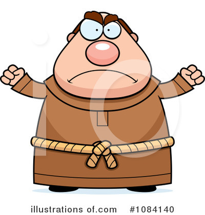 Royalty-Free (RF) Friar Clipart Illustration by Cory Thoman - Stock Sample #1084140