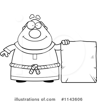 Royalty-Free (RF) Friar Clipart Illustration by Cory Thoman - Stock Sample #1143606