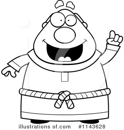Royalty-Free (RF) Friar Clipart Illustration by Cory Thoman - Stock Sample #1143628