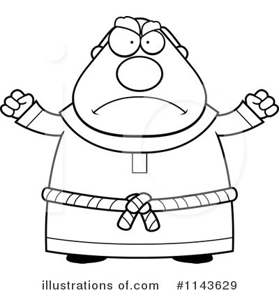 Royalty-Free (RF) Friar Clipart Illustration by Cory Thoman - Stock Sample #1143629