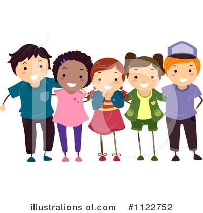 Royalty-Free (RF) Friends Clipart Illustration by BNP Design Studio - Stock Sample #1122752