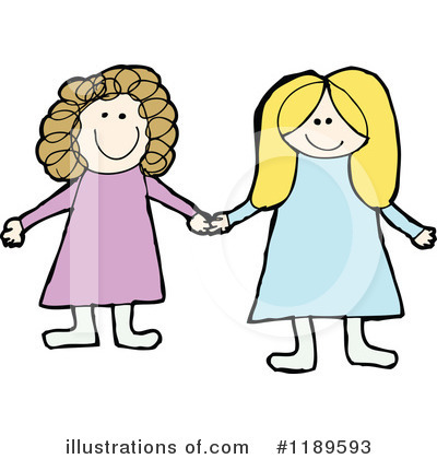 Girl Clipart #1189593 by lineartestpilot