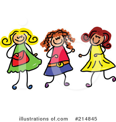 Royalty-Free (RF) Friends Clipart Illustration by Prawny - Stock Sample #214845