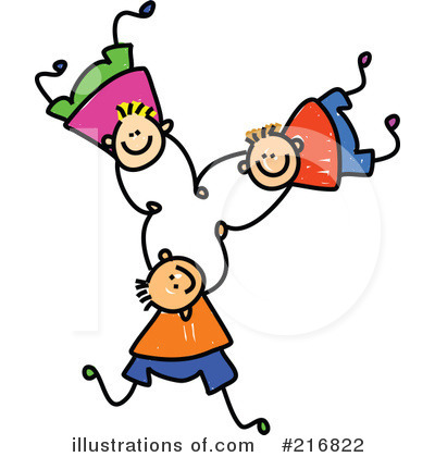 Royalty-Free (RF) Friends Clipart Illustration by Prawny - Stock Sample #216822