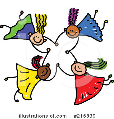 Royalty-Free (RF) Friends Clipart Illustration by Prawny - Stock Sample #216839