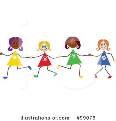 Royalty-Free (RF) Friends Clipart Illustration by Prawny - Stock Sample #99076