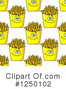 Fries Clipart #1250102 by Vector Tradition SM
