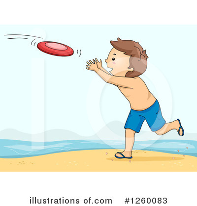 Royalty-Free (RF) Frisbee Clipart Illustration by BNP Design Studio - Stock Sample #1260083