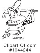 Frog Clipart #1044244 by toonaday