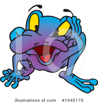 Royalty-Free (RF) Frog Clipart Illustration by dero - Stock Sample #1045170