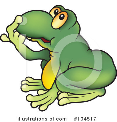 Royalty-Free (RF) Frog Clipart Illustration by dero - Stock Sample #1045171